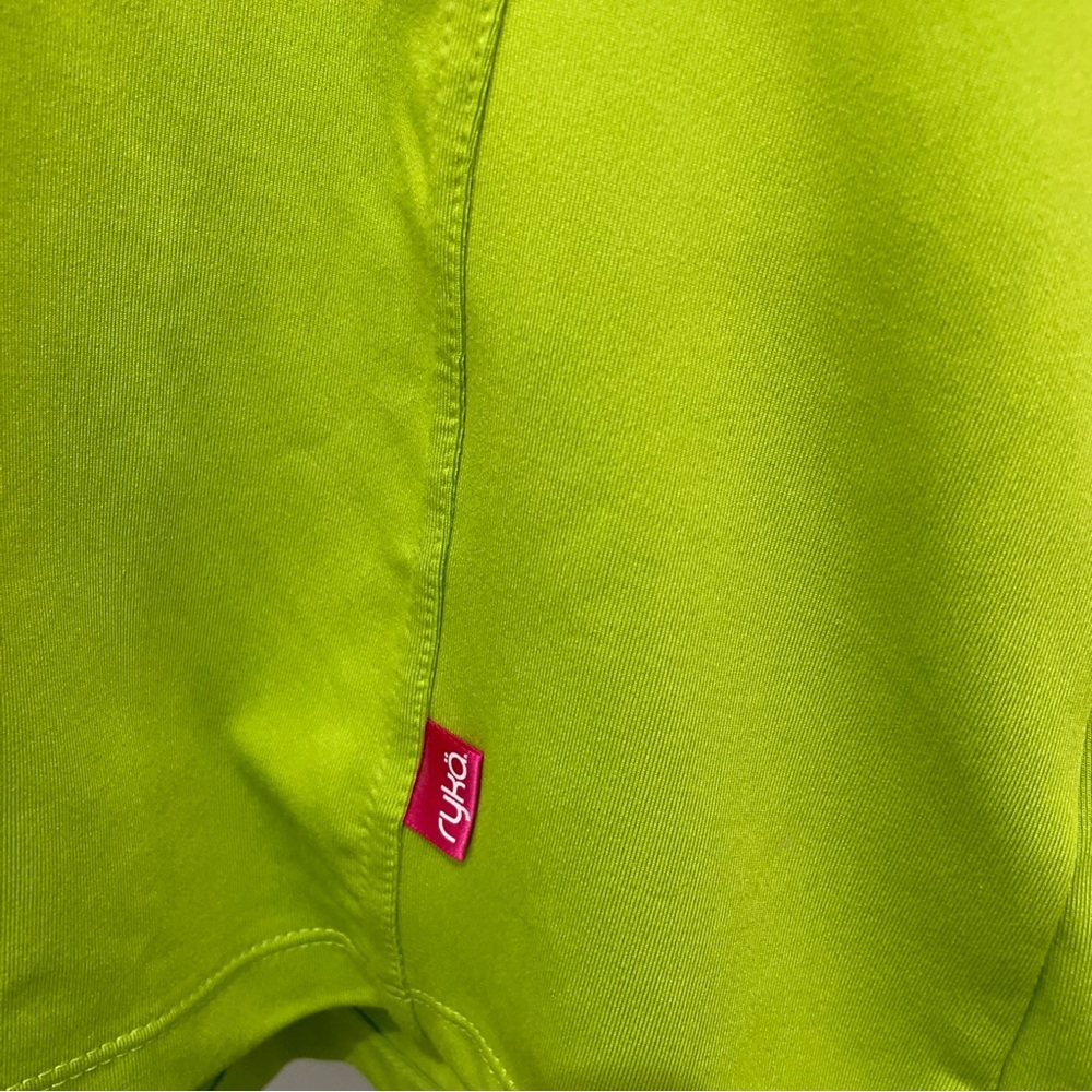 New with tags size 3X  Ryka women’s lime green partial zip track jacket. - Picture 5 of 16